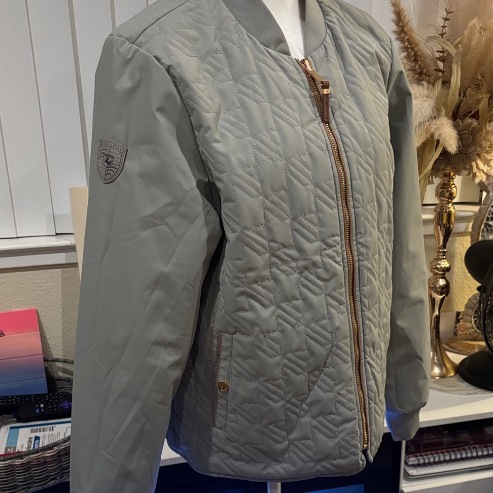 Porshe x West Coast Design Dual Wear Quilted Bomber Jacket - Unisex
